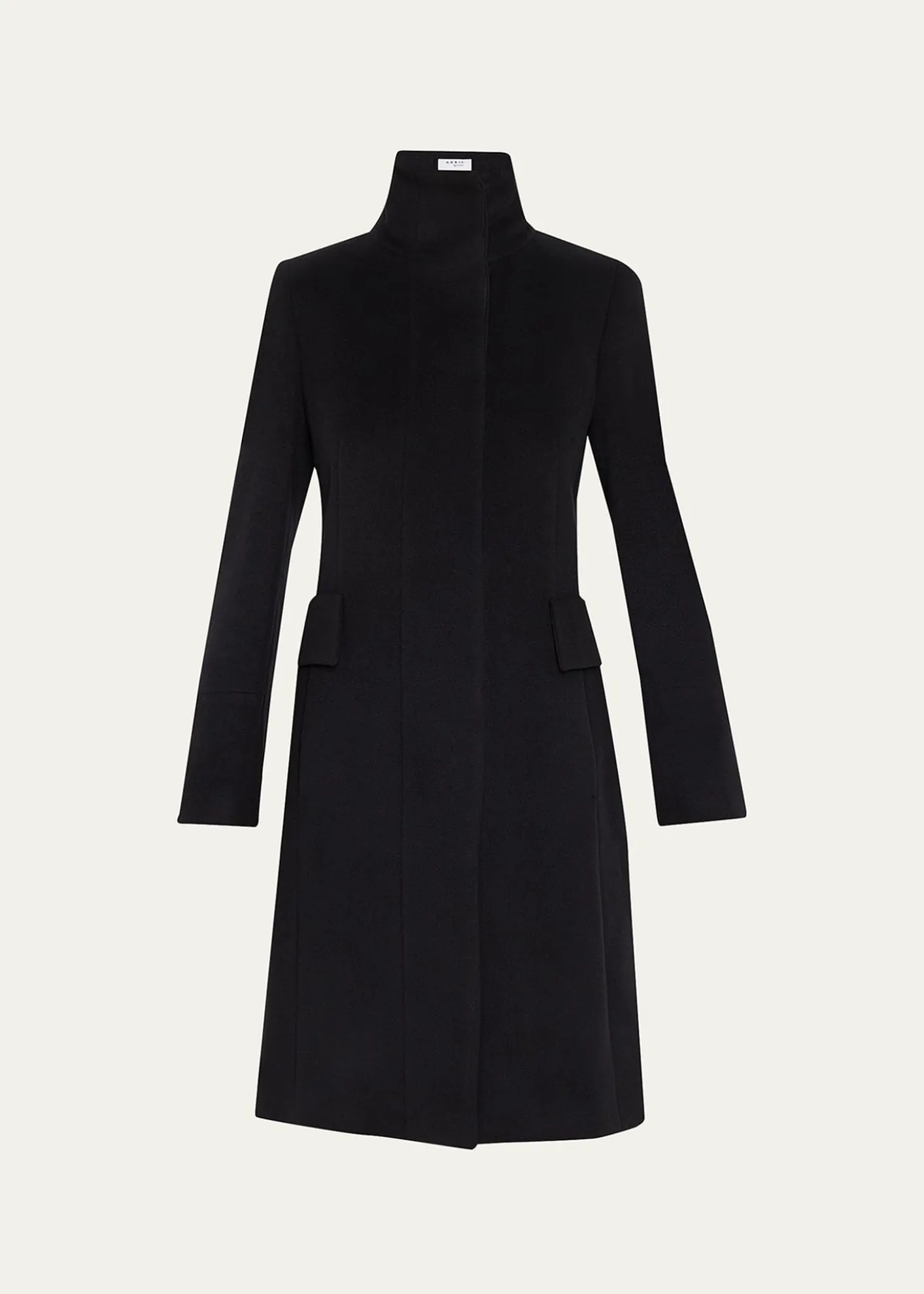 Akris puntoDuffle Knee-Length Wool Coat
