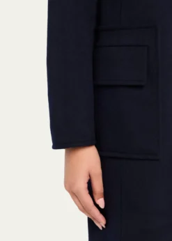 Akris puntoDuffle Reversible Hooded Coat