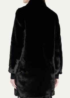 Akris puntoFaux-Fur Collared Coat