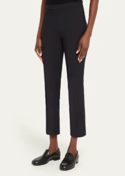 Akris puntoFranca Mid-Rise Cropped Pants