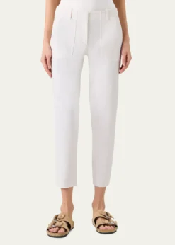 Akris puntoFranco Cargo Cropped Pants