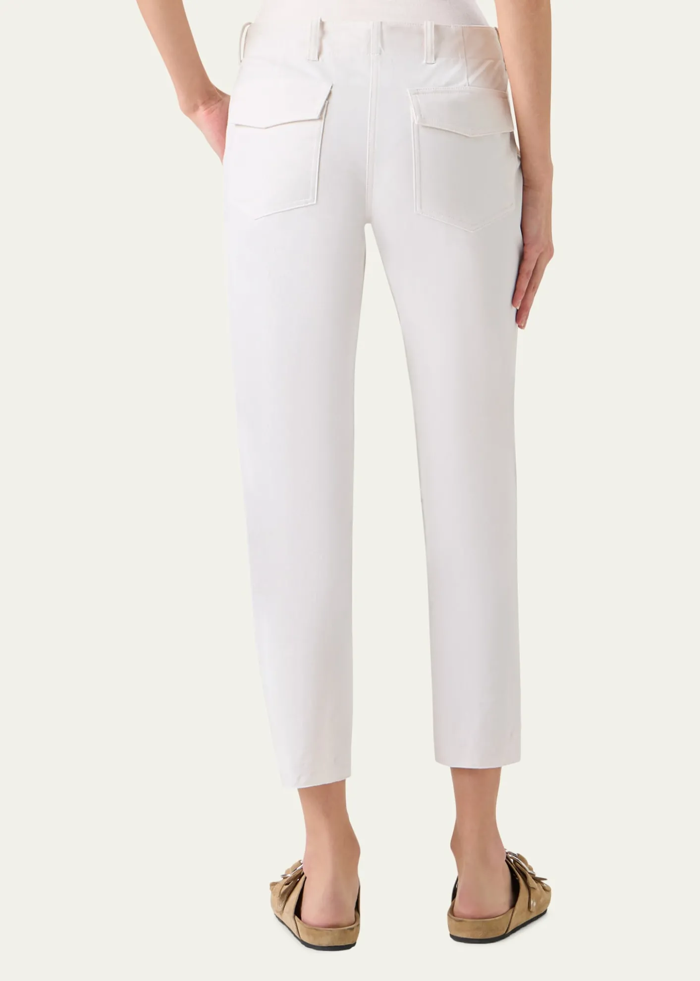 Akris puntoFranco Cargo Cropped Pants