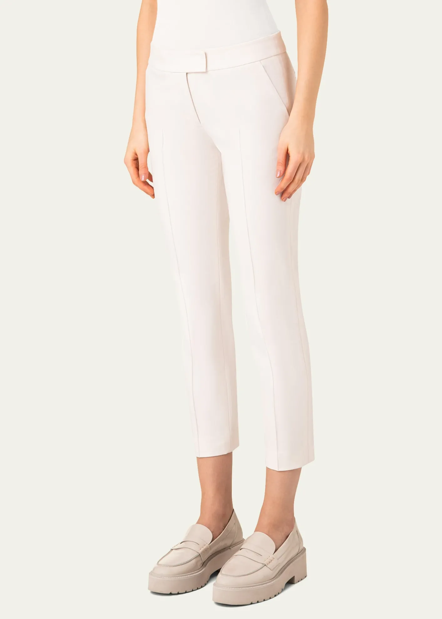 Akris puntoFrankie Stretch-Cotton Pants