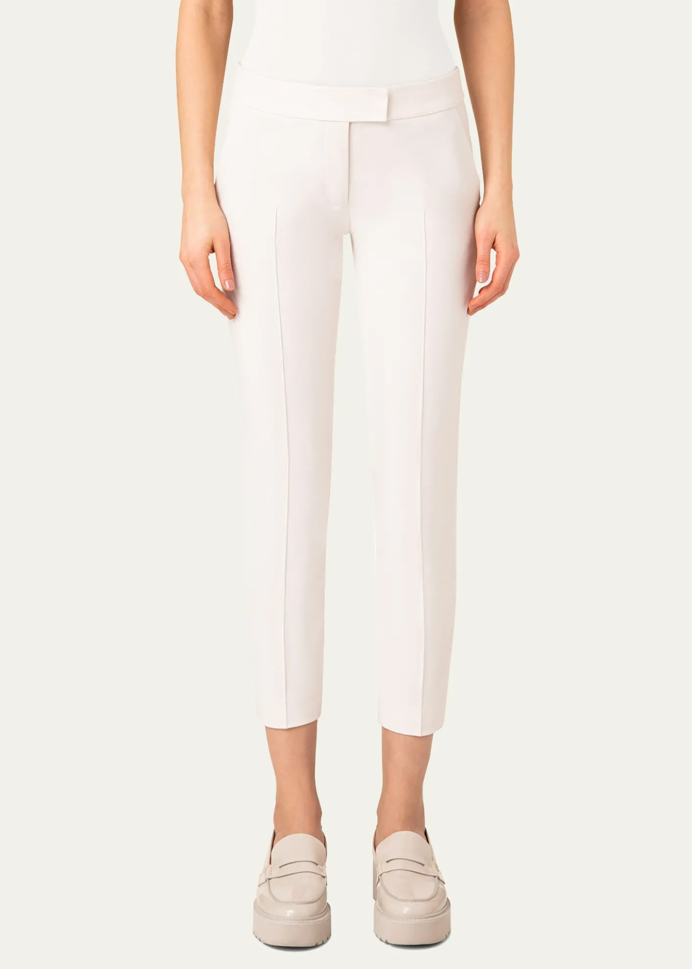 Akris puntoFrankie Stretch-Cotton Pants