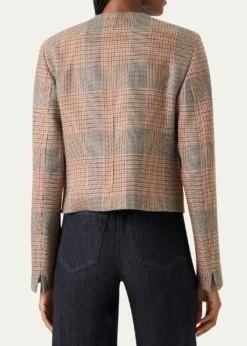 Akris puntoGlen Plaid Wool Jacket