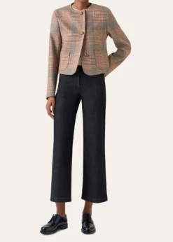 Akris puntoGlen Plaid Wool Jacket