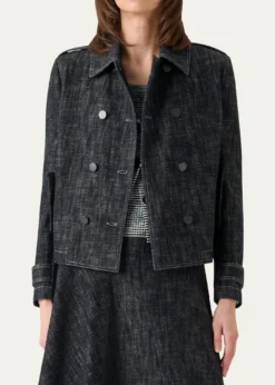 Akris puntoHeavyweight Cotton Denim Jacket