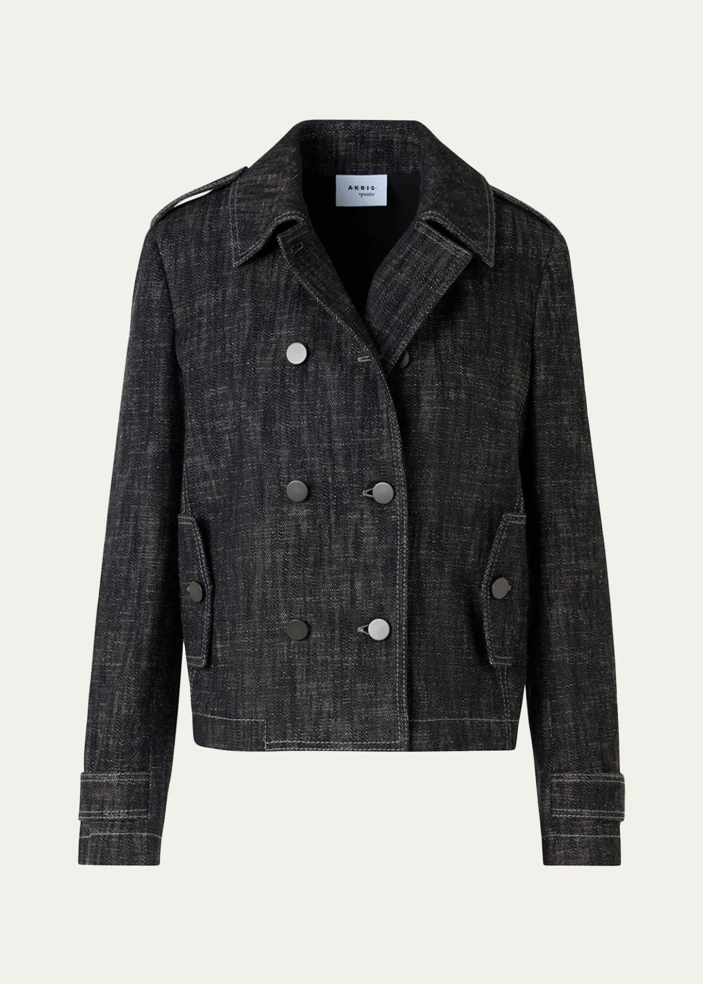 Akris puntoHeavyweight Cotton Denim Jacket