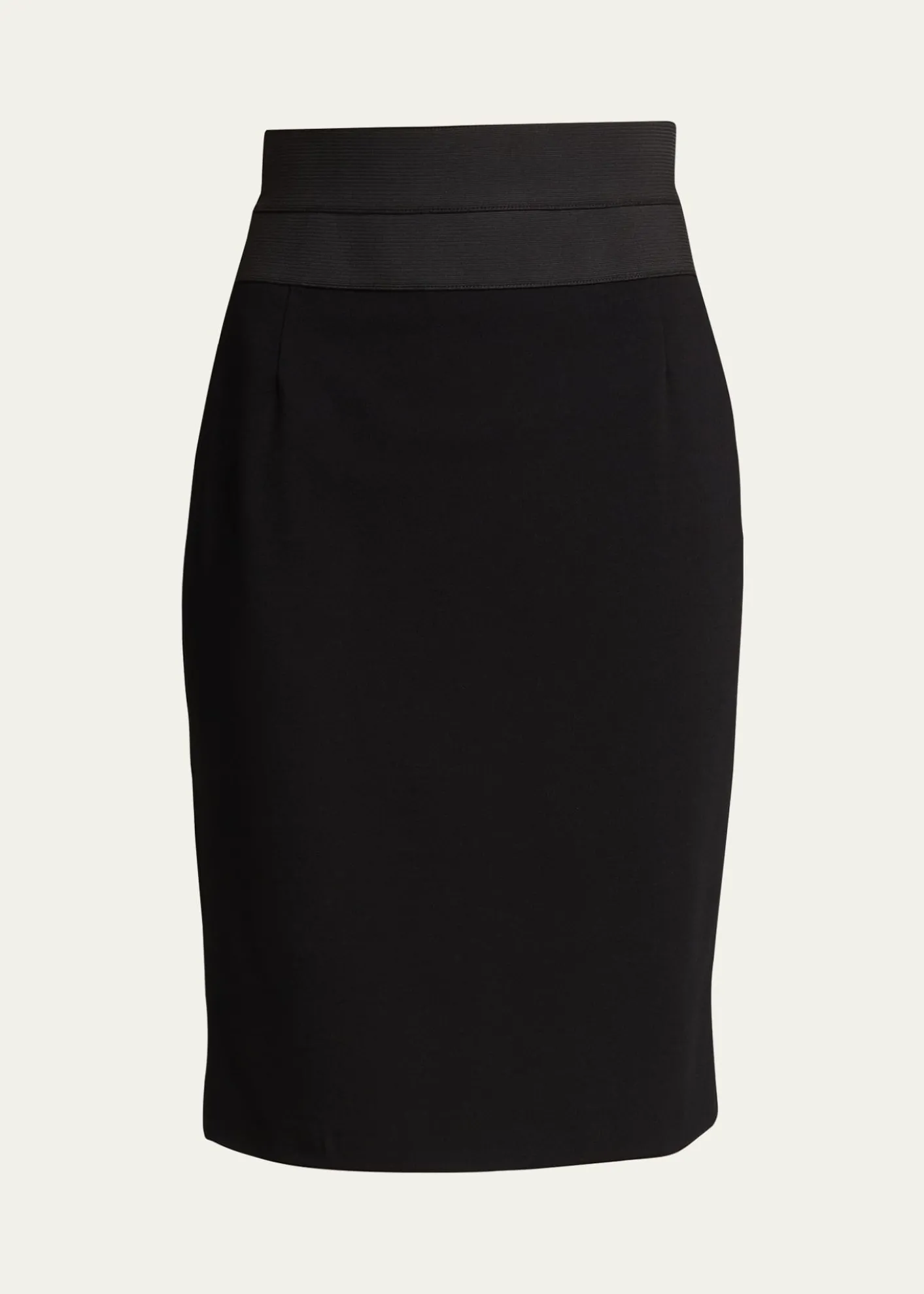Akris puntoHigh-Waist Jersey Pencil Skirt
