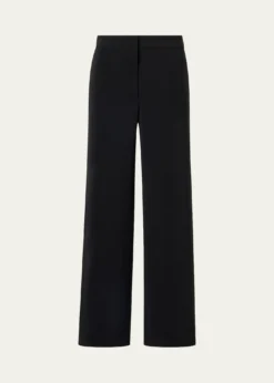 Akris puntoMarlon Cropped Pants in Signature Laser-Cut Crepe