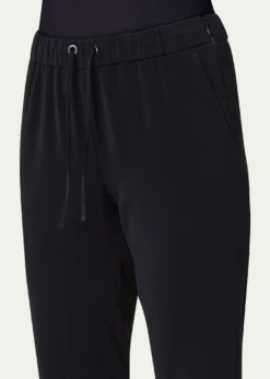 Akris puntoMike Split-Hem Crepe Pull-On Pants