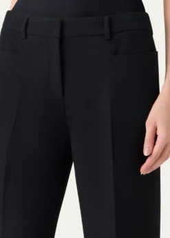 Akris puntoMikka Wool Tricotine Straight-Leg Pants