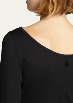 Akris puntoThree-Quarter-Sleeve Jersey Top