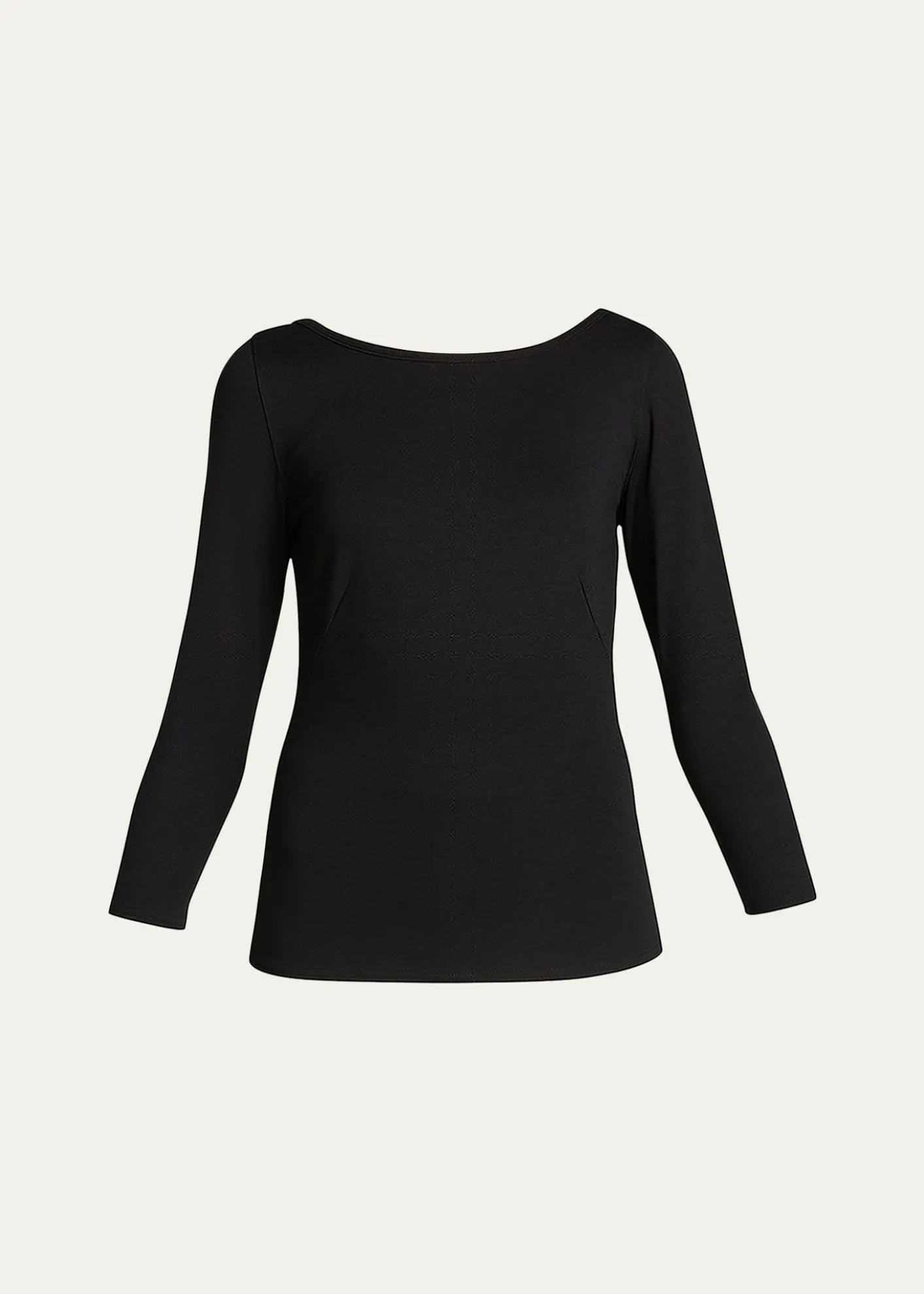 Akris puntoThree-Quarter-Sleeve Jersey Top