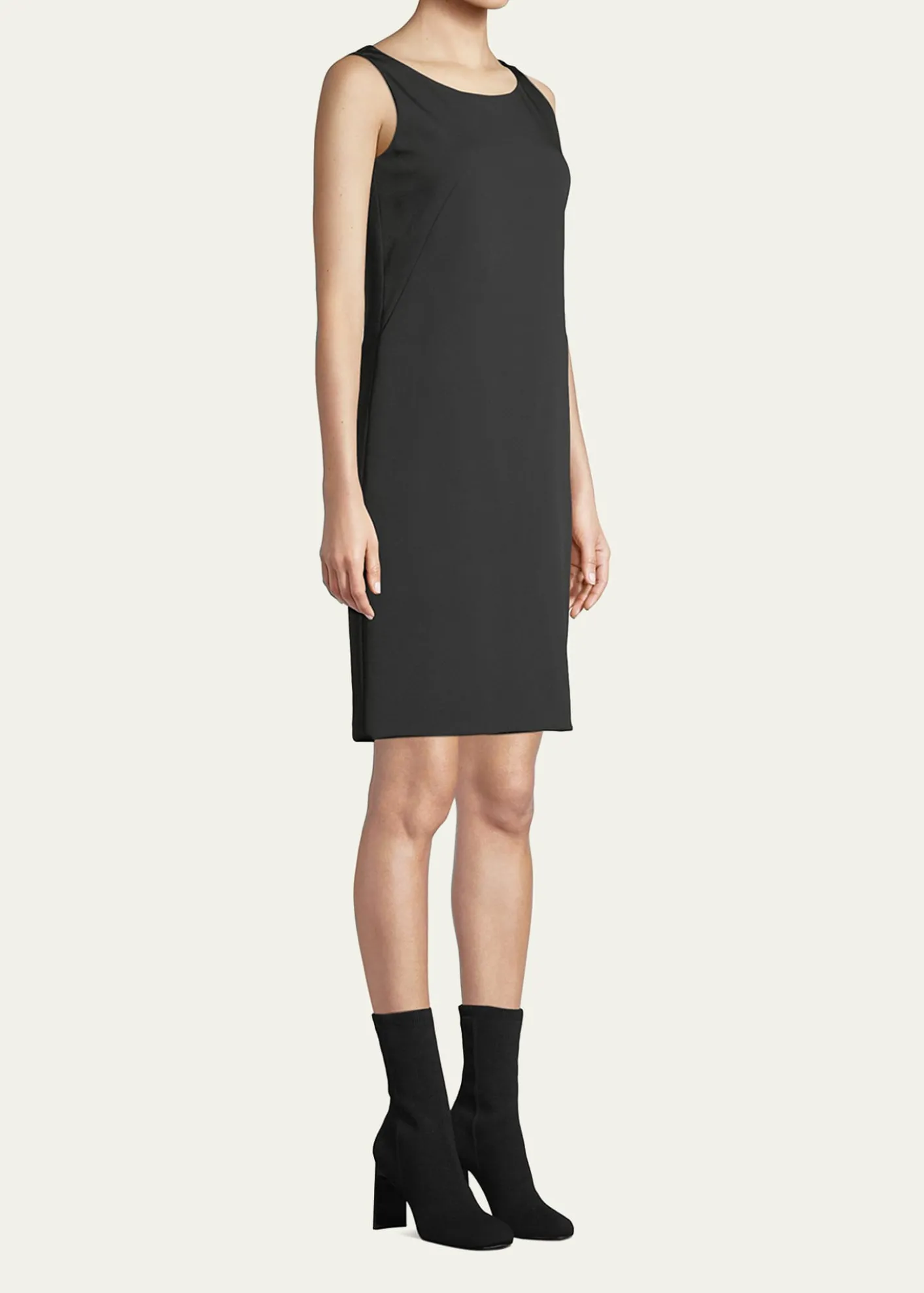 AkrisSilk Crepe Shift Dress