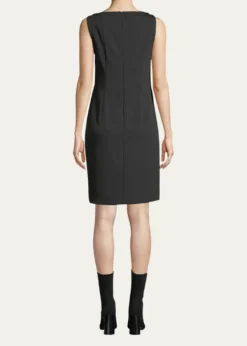 AkrisSilk Crepe Shift Dress