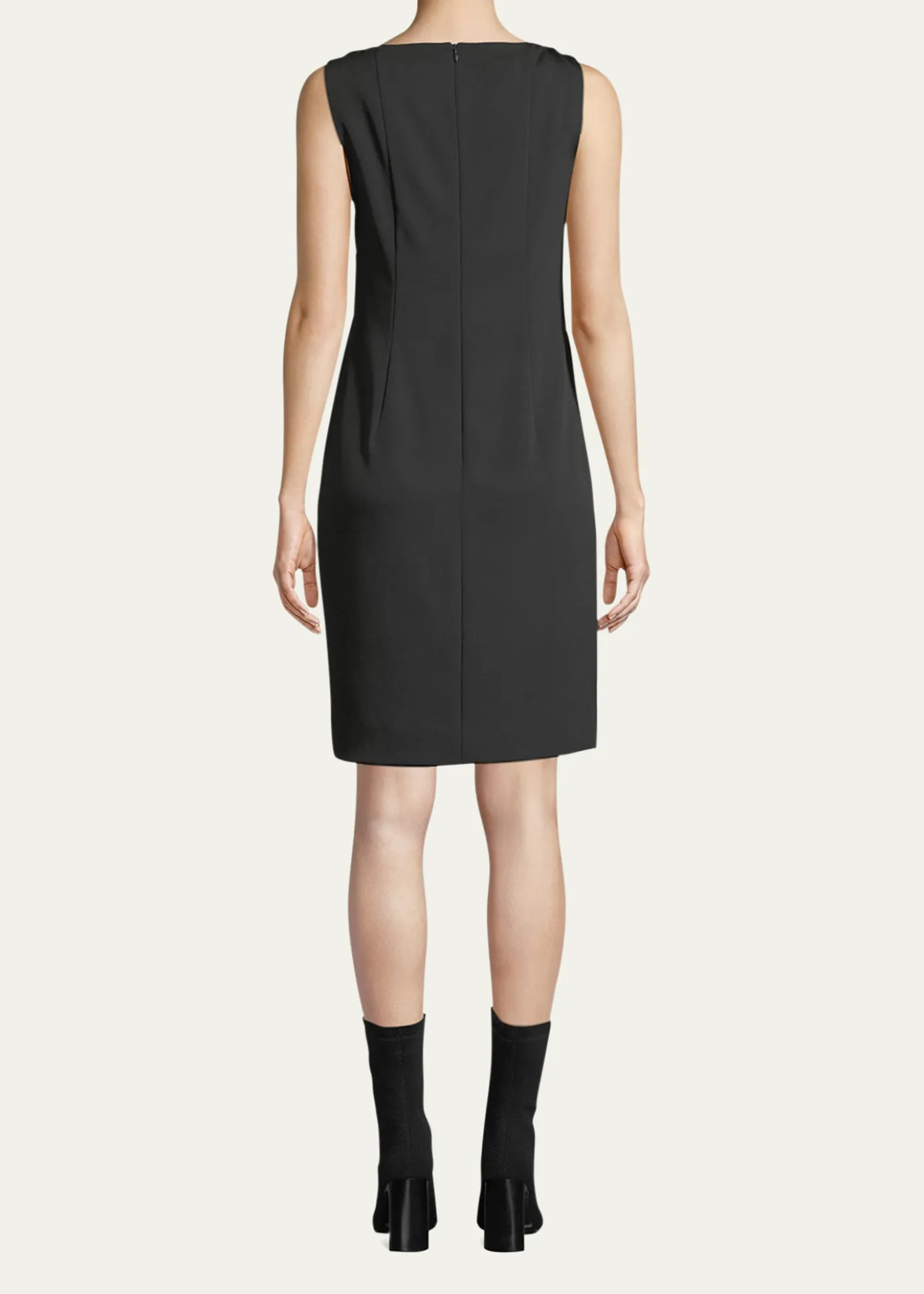 AkrisSilk Crepe Shift Dress