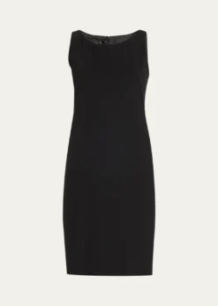 AkrisSilk Crepe Shift Dress