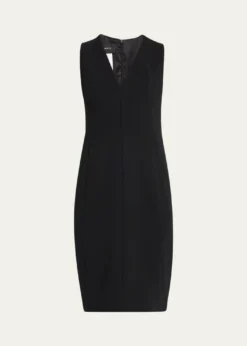 AkrisSleeveless V-Neck Dress