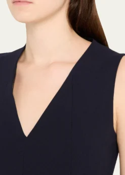 AkrisSleeveless V-Neck Dress