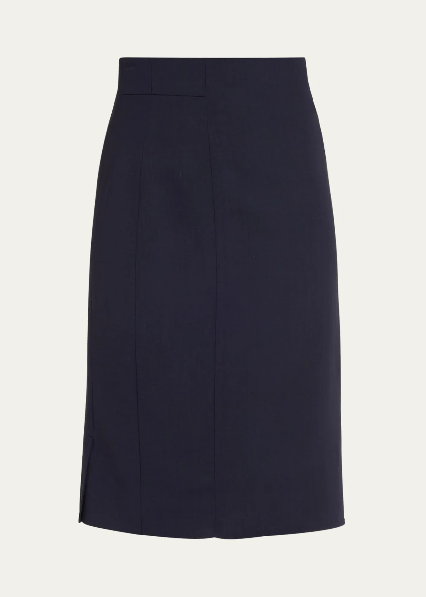 AkrisWool-Blend Knee-Length Pencil Skirt