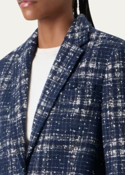 AkrisWool-Viscose Tweed Kora Jacket