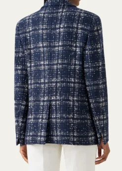AkrisWool-Viscose Tweed Kora Jacket