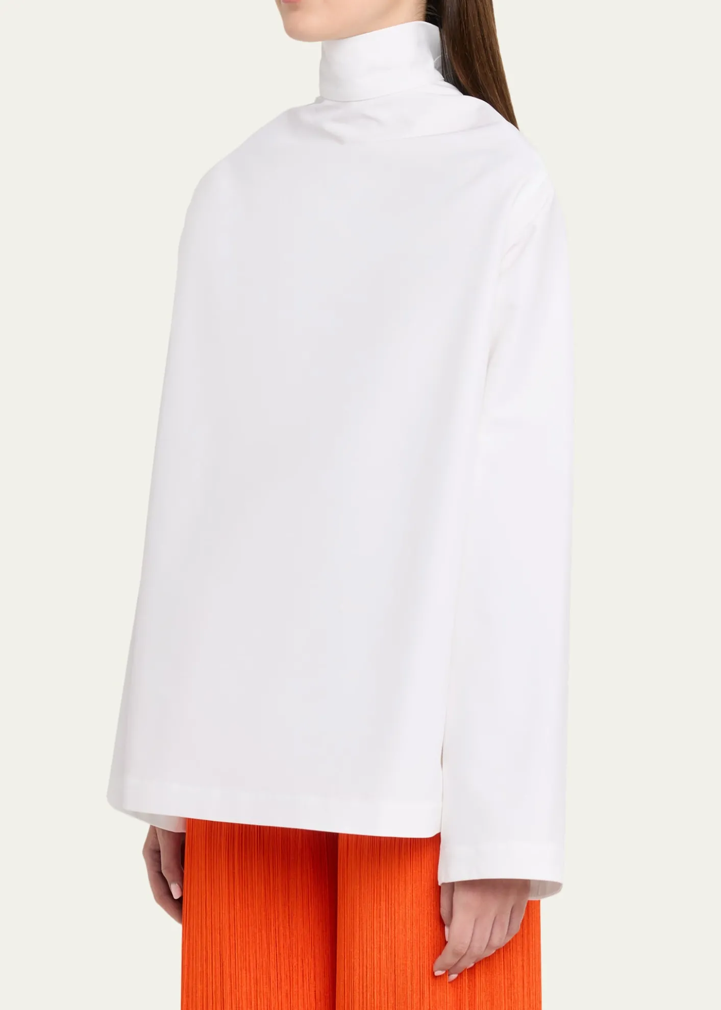 ALAIACotton Poplin Reverse Jacket