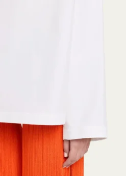 ALAIACotton Poplin Reverse Jacket