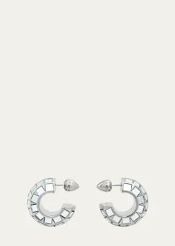 ALAIADisco Crystal Small Hoop Earrings