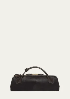 ALAIAElongated Calf Hair Clutch Bag