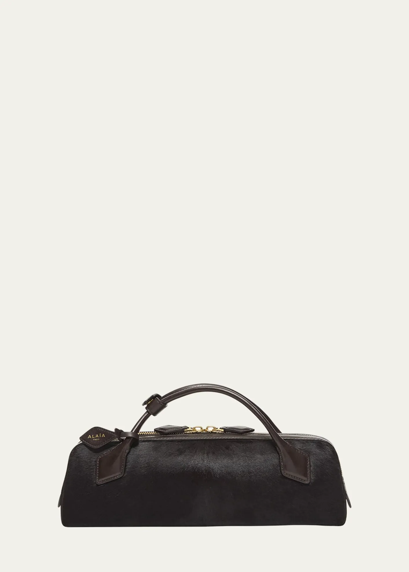 ALAIAElongated Calf Hair Clutch Bag