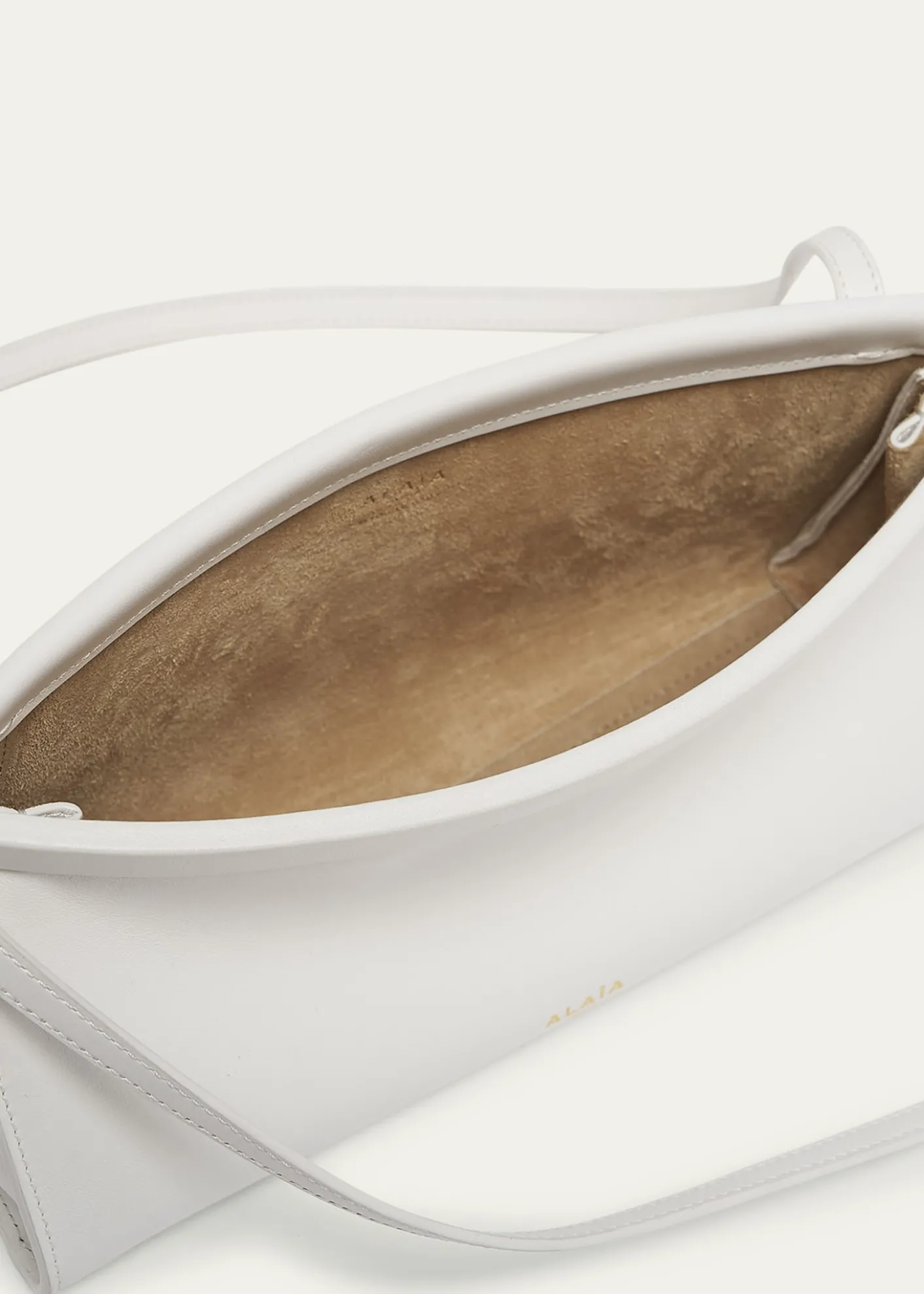 ALAIALe Click Small Shoulder Bag in Glossy Leather