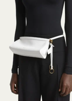 ALAIALe Click Small Shoulder Bag in Glossy Leather