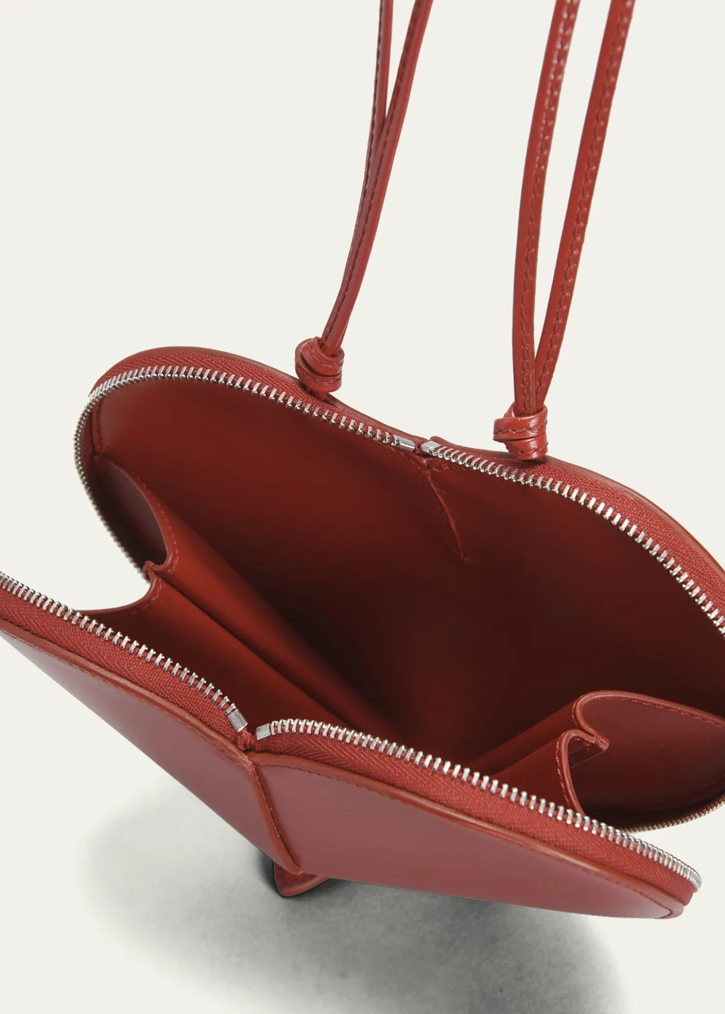 ALAIALe Coeur Crossbody Bag in Lux Leather