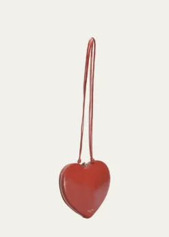 ALAIALe Coeur Crossbody Bag in Lux Leather