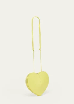 ALAIALe Coeur Crossbody Bag in Suede