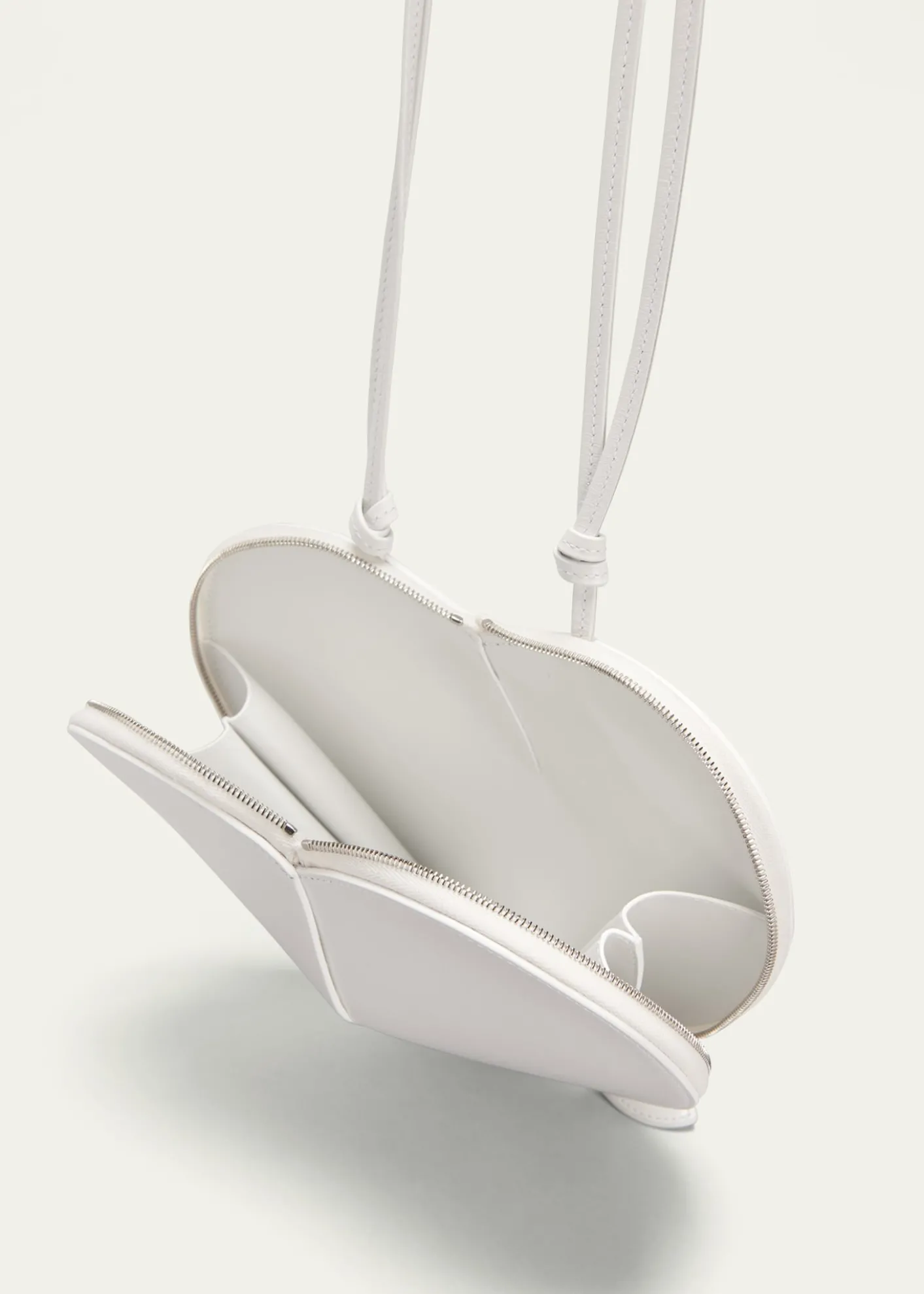 ALAIALe Coeur Crossbody Bag in Lux Leather
