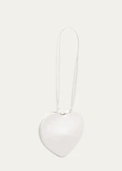 ALAIALe Coeur Crossbody Bag in Lux Leather