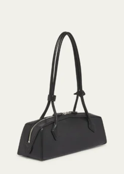 ALAIALe Teckel Medium Shoulder Bag in Goatskin