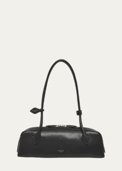 ALAIALe Teckel Medium Shoulder Bag in Goatskin