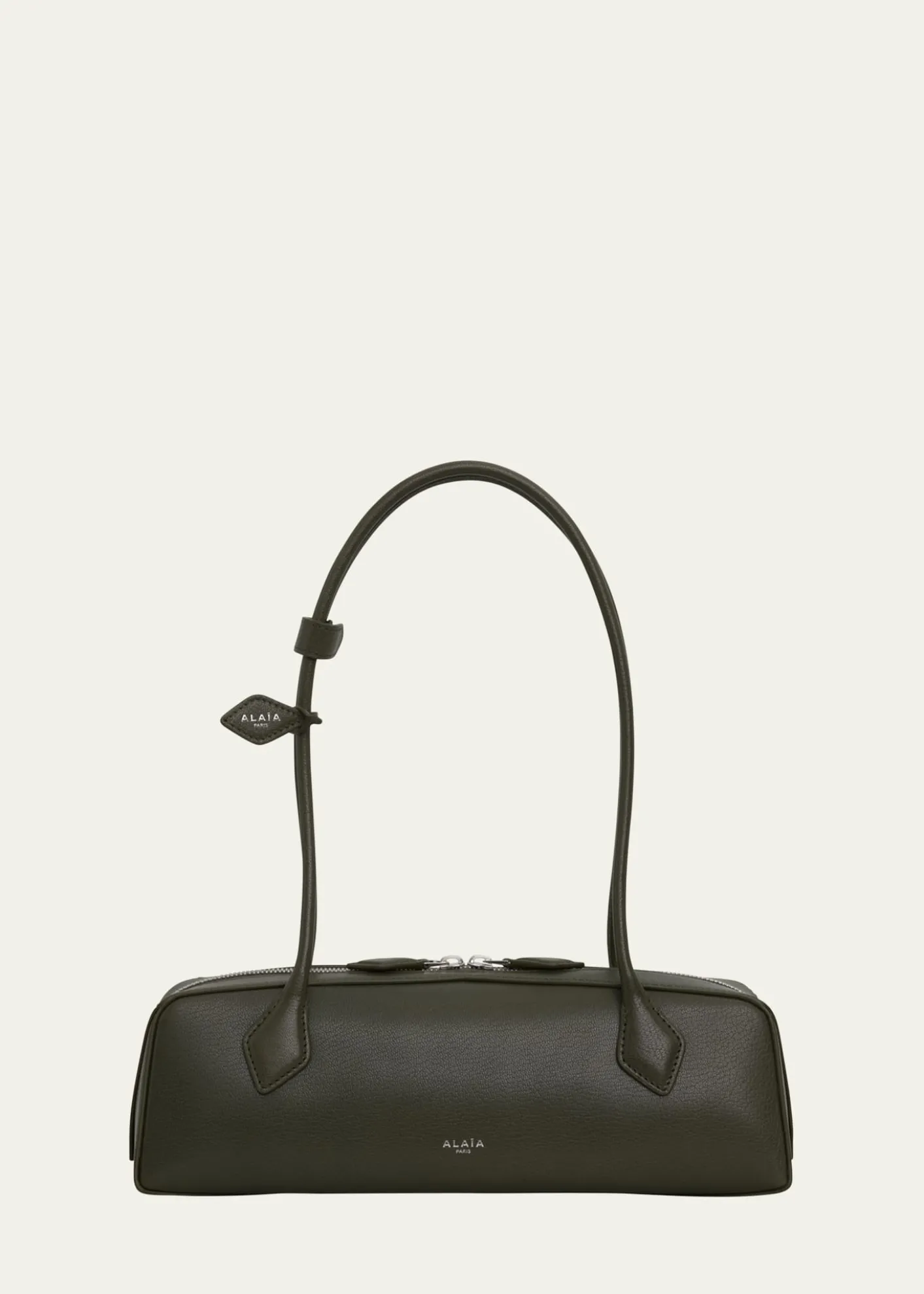 ALAIALe Teckel Medium Shoulder Bag in Goatskin