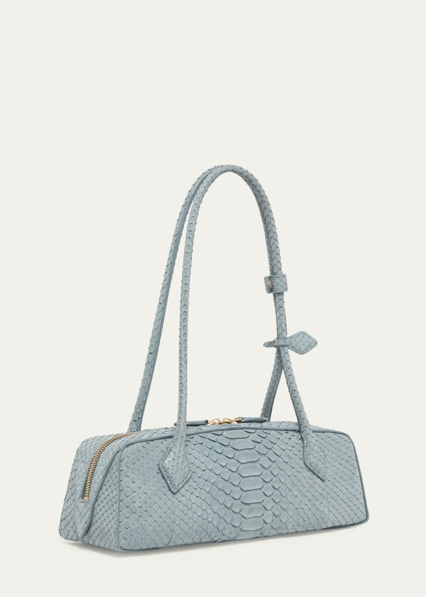 ALAIALe Teckel Medium Snakeskin Shoulder Bag