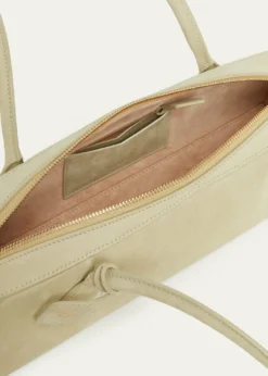 ALAIALe Teckel Medium Suede Shoulder Bag