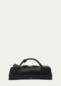 ALAIALe Teckel Silk Satin Clutch Bag