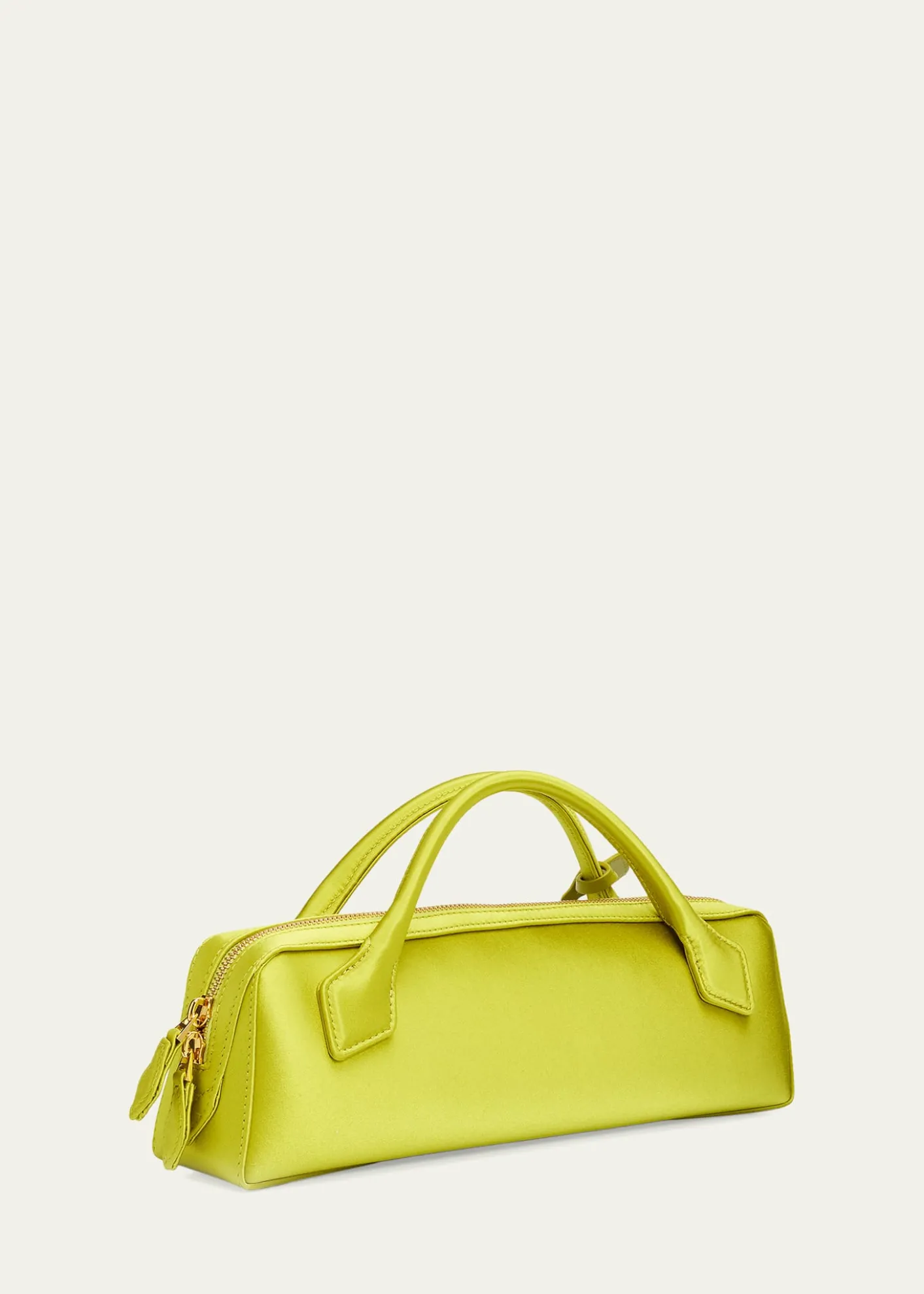 ALAIALe Teckel Silk Satin Clutch Bag