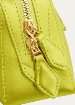 ALAIALe Teckel Silk Satin Clutch Bag
