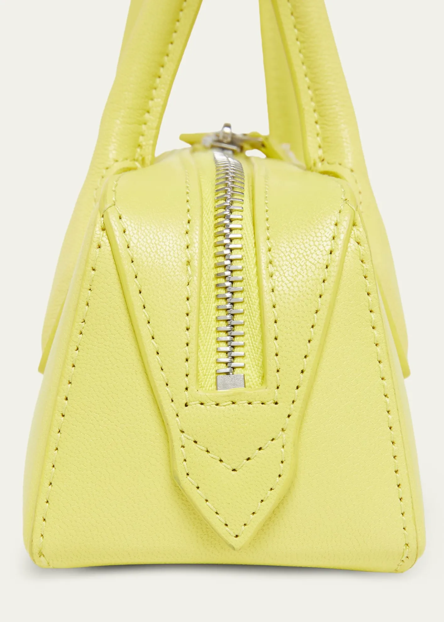 ALAIALe Teckel Small Shoulder Bag in Leather