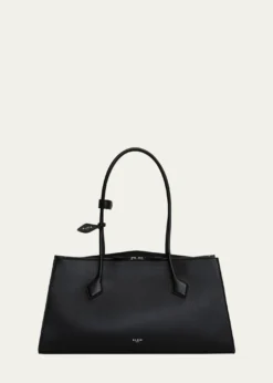 ALAIALe Teckel Tote Bag in Grained Leather