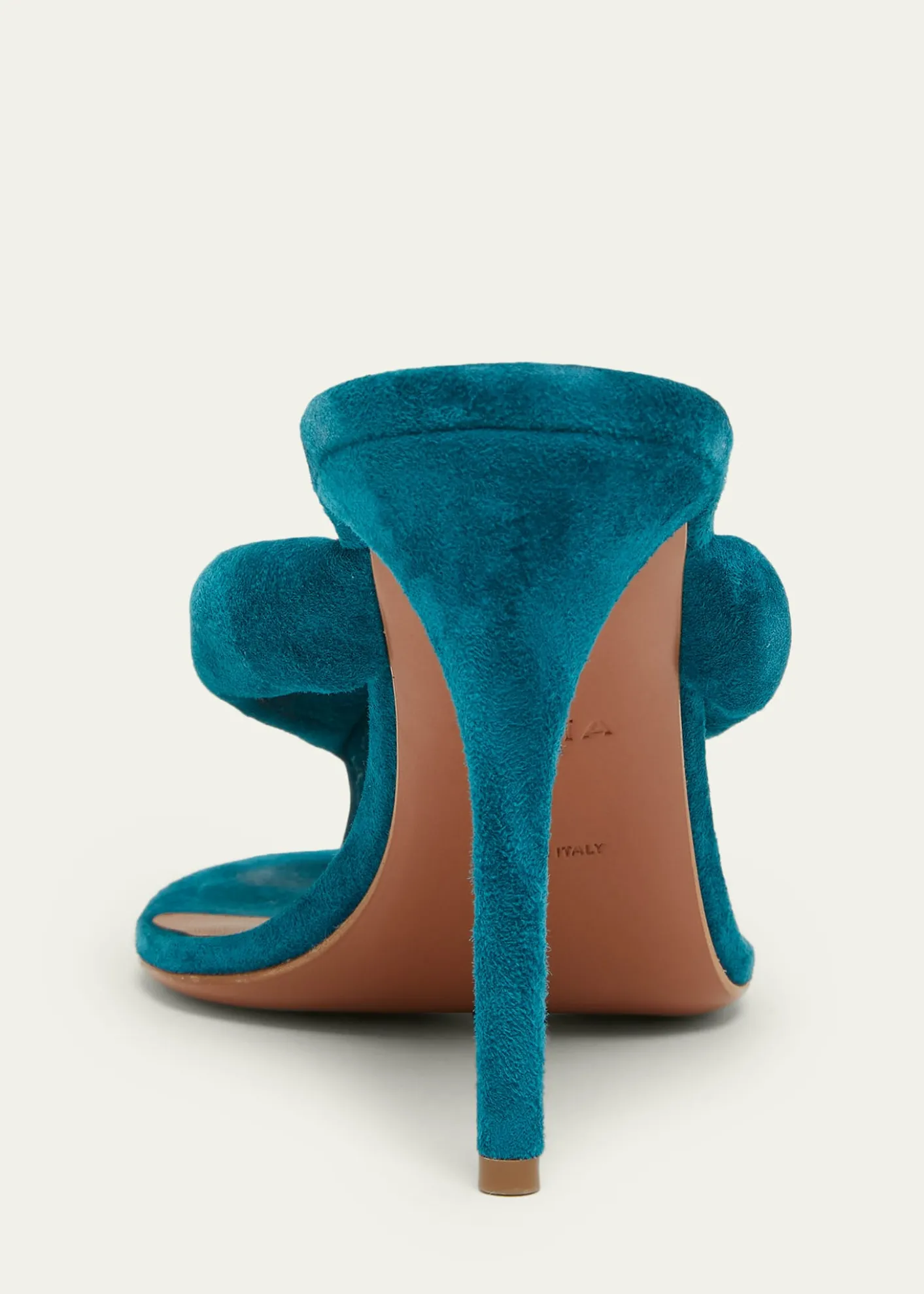 ALAIA90mm Padded Suede Thong Sandals